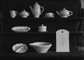 Servisdelar fån Gefle Porslinsfabrik.