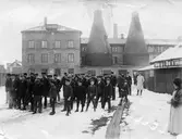 Gefle Porslinsfabrik AB. Gamla glattugnen.
