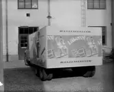 Ahlgrens tekniska fabrik, augusti 1944
Reklam för Läkerol