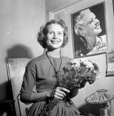 Doris Svedlund.
27 september 1955.