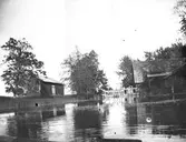 Tröskverket vid Åby gård. Den 21 juli 1892