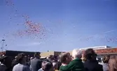 Valbo Köpcentrum invigs, 10 maj 1970.