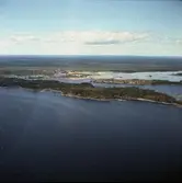 Norrsundets sulfatfabrik. Foto den 30 maj 1966.