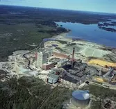 Norrsundets sulfatfabrik. Foto den 30 maj 1966.