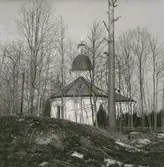 Foto från öster efter avverkningen i mars 1969.