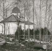 Foto från öster, efter avverkningen i mars 1969.