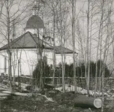 Foto från öster, efter avverkningen i mars 1969.