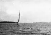 Gävle Segelsällskap. Seglingar. År 1925.