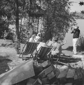 Fotografering vid sommarstugan

