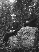 Per Herman Lindberg till vänster, Anders Jonstam till höger.