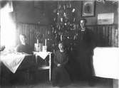 Herman och Gerda Sundstedt, Herte. Damen till vänster är Hermans mor, Lovisa. Hermans familj kom från Söderhamnstrakten omkring 1925.