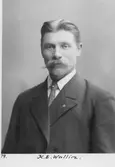 Porträtt av K. E. Wallin.