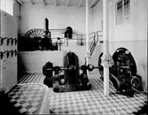 Gefle Manufactur AB, grundades 1849 - som ett av Sveriges första bolag enligt aktiebolagsformen.

Byggnadstekniska nyheter som gjutjärnskolonner kunde göra vävsalarna stora.







