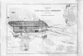 Karta över Gävle stad jämte förstaden Strömsbro
Utgiven år 1861