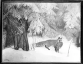 Konstnär Lette 1912

Räv med byte




