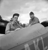 A-B. Gösta Forslund Aviation. Gävle 28 maj 1947.