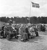 Gävlemässan, utställning på Sätraåsen, Travbanan. 24 juni 1950.




