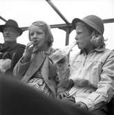 Skolresa, utflykt till Eggegrund med M/S Britt. 29 augusti 1950.



