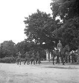 Kungsbäck. Plutonchefsskolans avslutning 5 september 1950.



