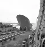 Båtvarv, Gävle. 1950-talet.

