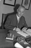 Postdirektör Landströms avsked från postdirektionen.               30 november 1950.
