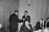 Gävleborgs Läns Sparbank jubileum på hotell Baltic, April 1951.


