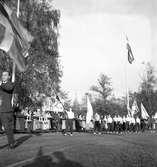 Svenska Flaggans Dag på Strömvallen. 6 juni 1951.