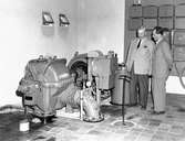 Vattenverkets nya reningsanläggning. 7 juli 1951.