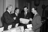 Mejeristerna har konferens på Baltic. Oktober 1951.
Avsmakning av ost m.m.
