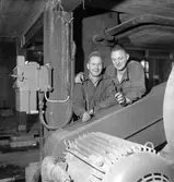 Skutskärsfabriken, reportage i samband med fotografering. Oktober 1951.

