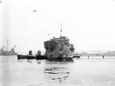 Båtar från hamnen. 16 november 1951. Patricia.