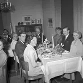 Wallgren, brudpar i hemmet .Norra Kungsgatan 33, Gävle