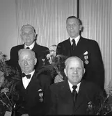 Älvkarleby, medaljutdelning bland kommunalmän.         17 december 1951.

