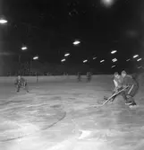 Ishockeymatch GGIK - Mora.  26 januari 1952.