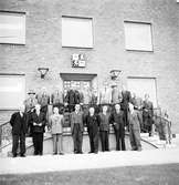 Besök på Landstingshuset. 10 september 1949.
