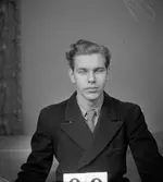 Telegrafstationen legitimationskort.
