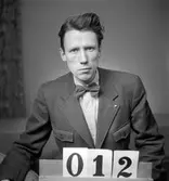 Telegrafstationen legitimationskort.
