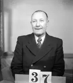 Telegrafstationen legitimationskort.
