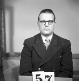 Telegrafstationen legitimationskort.
