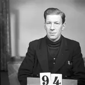 Telegrafstationen legitimationskort.
