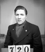 Telegrafstationen legitimationskort.
