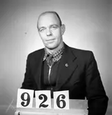 Telegrafstationen legitimationskort.
