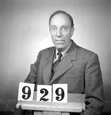 Telegrafstationen legitimationskort.
