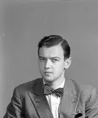 Telegrafverket legitimationskort. Fotografi med nr --.