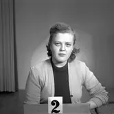 Telegrafverket legitimationskort. Fotografi nr 2.
