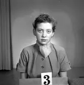 Telegrafverket legitimationskort. Fotografi nr 3.
