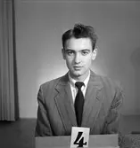 Telegrafverket legitimationskort. Fotografi nr 4.
