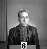 Telegrafverket legitimationskort. Fotografi nr 6.
