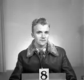 Telegrafverket legitimationskort. Fotografi nr 8.
