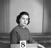 Telegrafverket legitimationskort. 3 januari 1952.
Fotografi nr 8.
